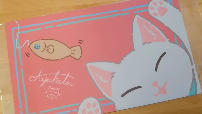 【Artist Meetup in 愛知】の物販にて置いていただく予定のグッズのお知らせです ・猫トークン(3種セット) ・アクスタ猫トークン(全2種) ・猫プレイマット(サイン入り) ・イラスト集(サイン入り) 上記4種を販売予定です! よろしくお願いいたします