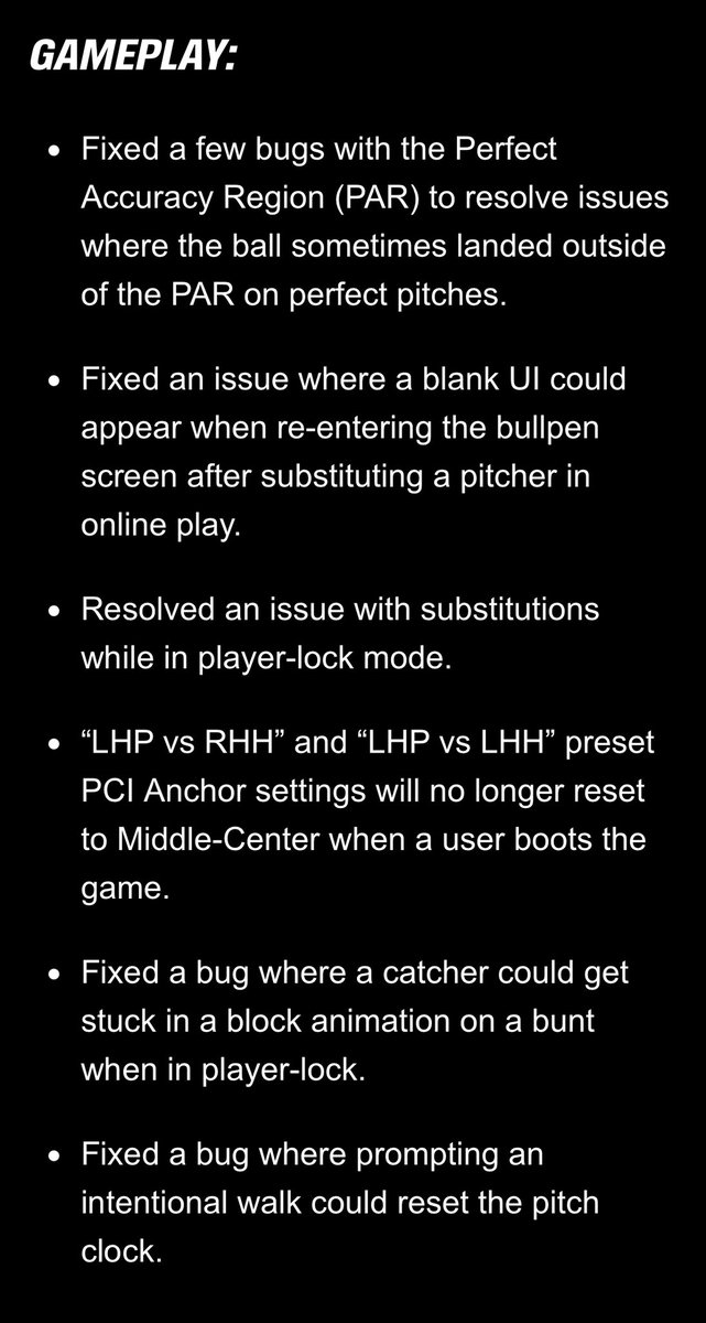 Nutzypoo_ttv's tweet photo. MLB the Show Update going live tonight!

- Dread Fix
- PAR Bug Fix
- PCI Anchor Bug Fix
- PXP progress on Diamond Quest Mini Bosses 
- Trade Logic Tune Franchise https://t.co/eCN5FeLEi4