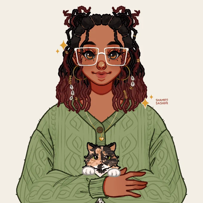 hello #PortfolioDay ! i'm shami and here are some recent pngs i made!  