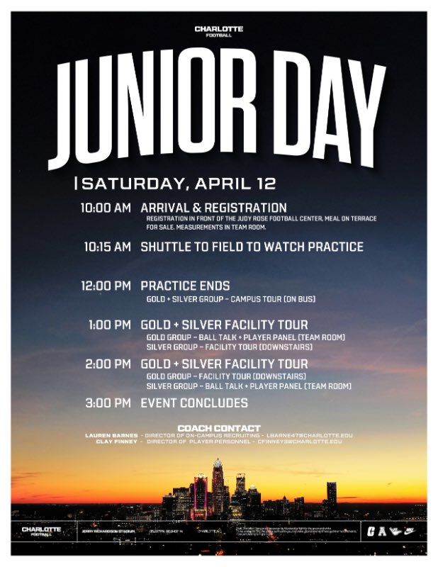 Jeremiah “Jerry” Gentry (@jeremiahge73113) on Twitter photo I will be attending charlotte for their junior day <a href="/CoachJLPhillips/">Jeff Phillips</a> <a href="/coachshawnallen/">Shawn Allen, M.A.T.</a> <a href="/GoCampbellFBGA/">Campbell Football / Recruiting</a> <a href="/CharlotteFTBL/">Charlotte Football</a> I will be attending charlotte for their junior day <a href="/CoachJLPhillips/">Jeff Phillips</a> <a href="/coachshawnallen/">Shawn Allen, M.A.T.</a> <a href="/GoCampbellFBGA/">Campbell Football / Recruiting</a> <a href="/CharlotteFTBL/">Charlotte Football</a>