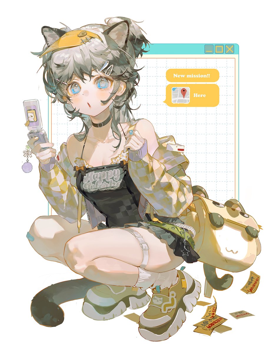 🐱📦
#イラスト