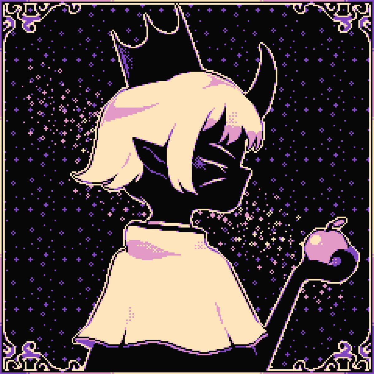 YoHokki's tweet photo. Day 222:
🟣⚫⚪🌙
#pixelart https://t.co/vBvVa13ltw