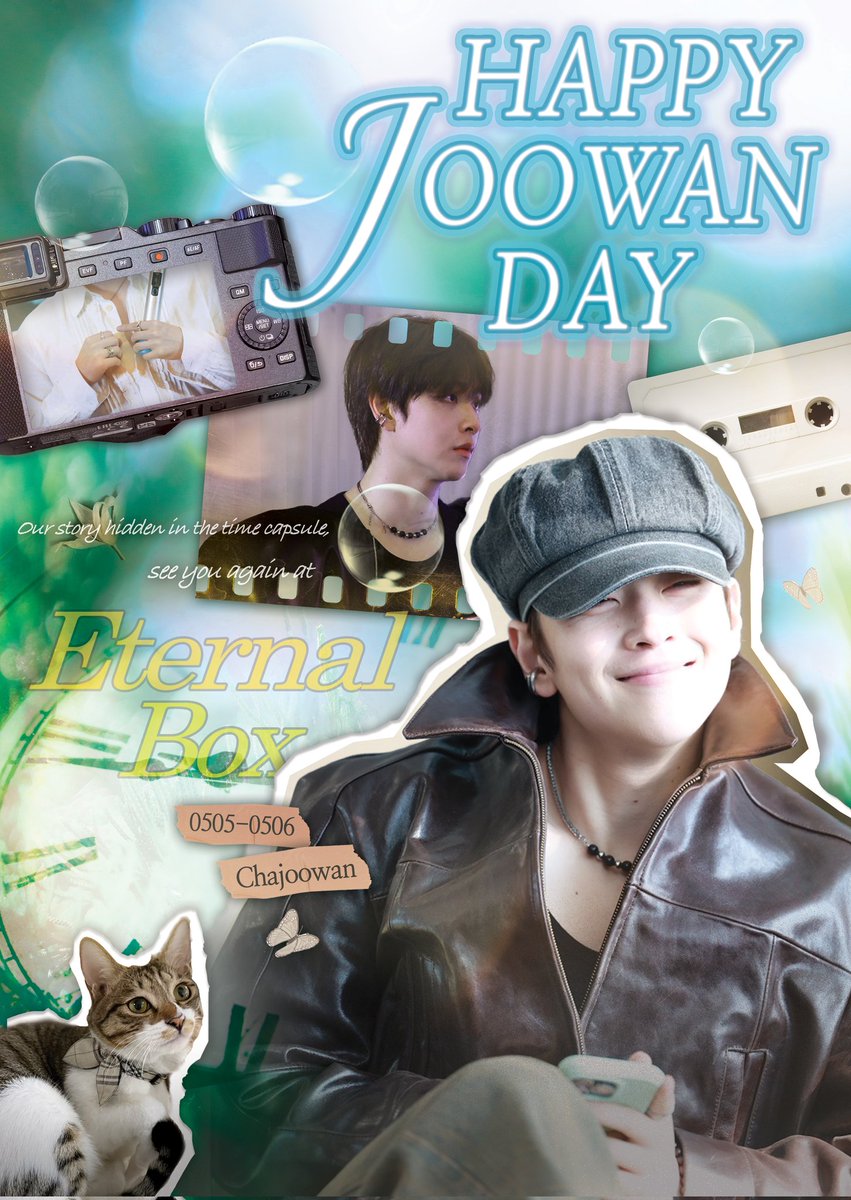 💙차주완 생일카페💙
✨️2025.05.05~06
🌼카페 다밍🌼

#2025Happy_joowan_day 
#Eternal_Box #타임캡술

#차주완 #chajoowan #차주완생일카페