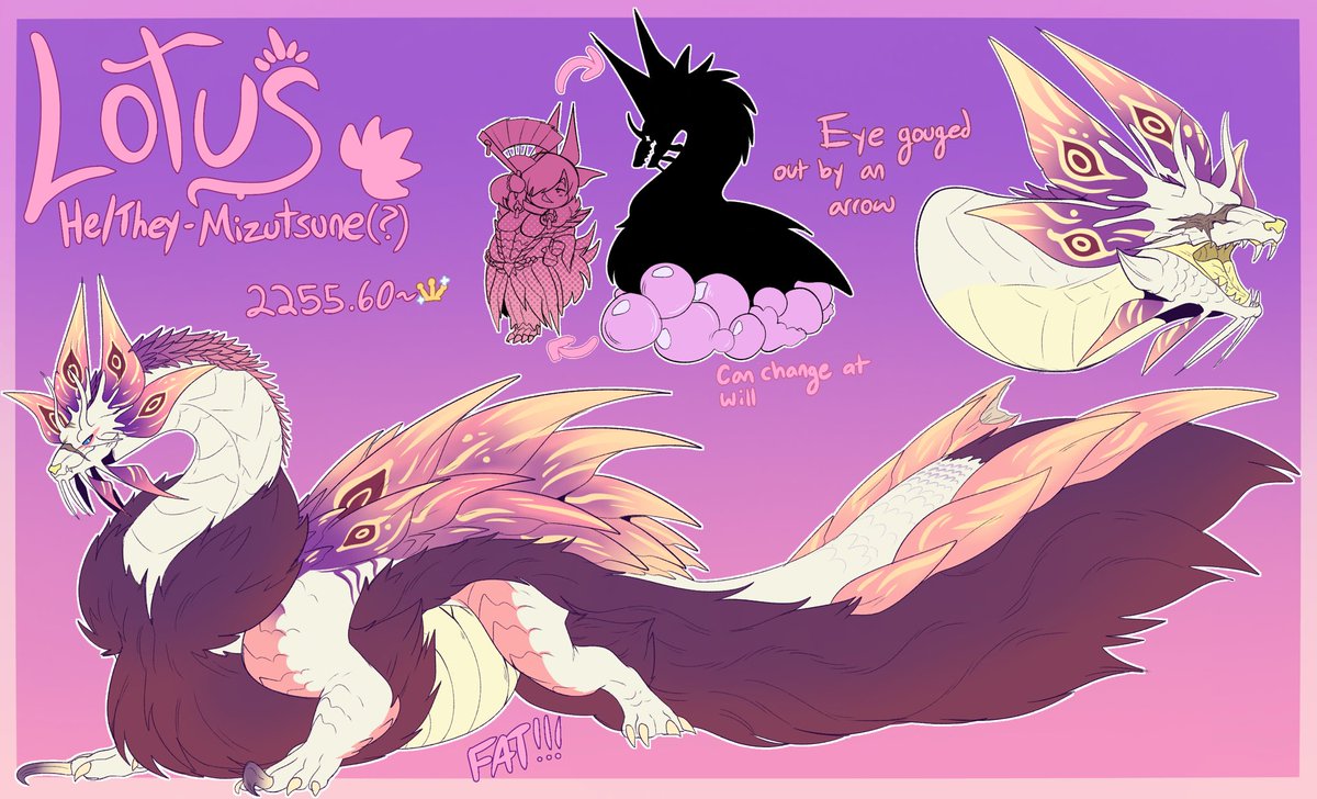 wanted to update his silly mizutsune design because his old one felt outdated lol