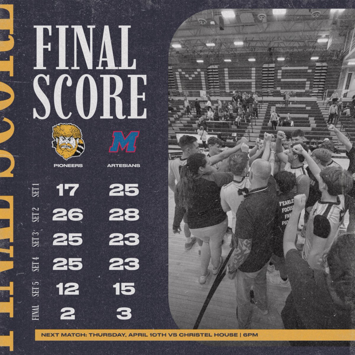 MHS_BVolleyball's tweet photo. Tough loss on the road tonight, but what a battle it was. Proud of our guys for their grit and relentless effort. Come out to the Curry Center and be loud on Thursday at 6 for Teacher Appreciation Night! @MHSBeMOORE https://t.co/Kns37yhGaV