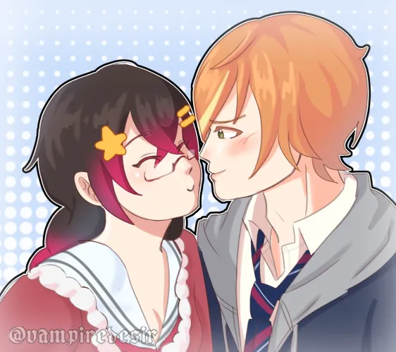 umimisita's tweet photo. 「 " Maybe you aren't
                      that bad as I tought " 」

 🏷️ #yumetwt #sstwt #selfshiptwt #pjsktwt #akyn
🎨 @vampiredesir (ty :3) https://t.co/9wjvunpm1b