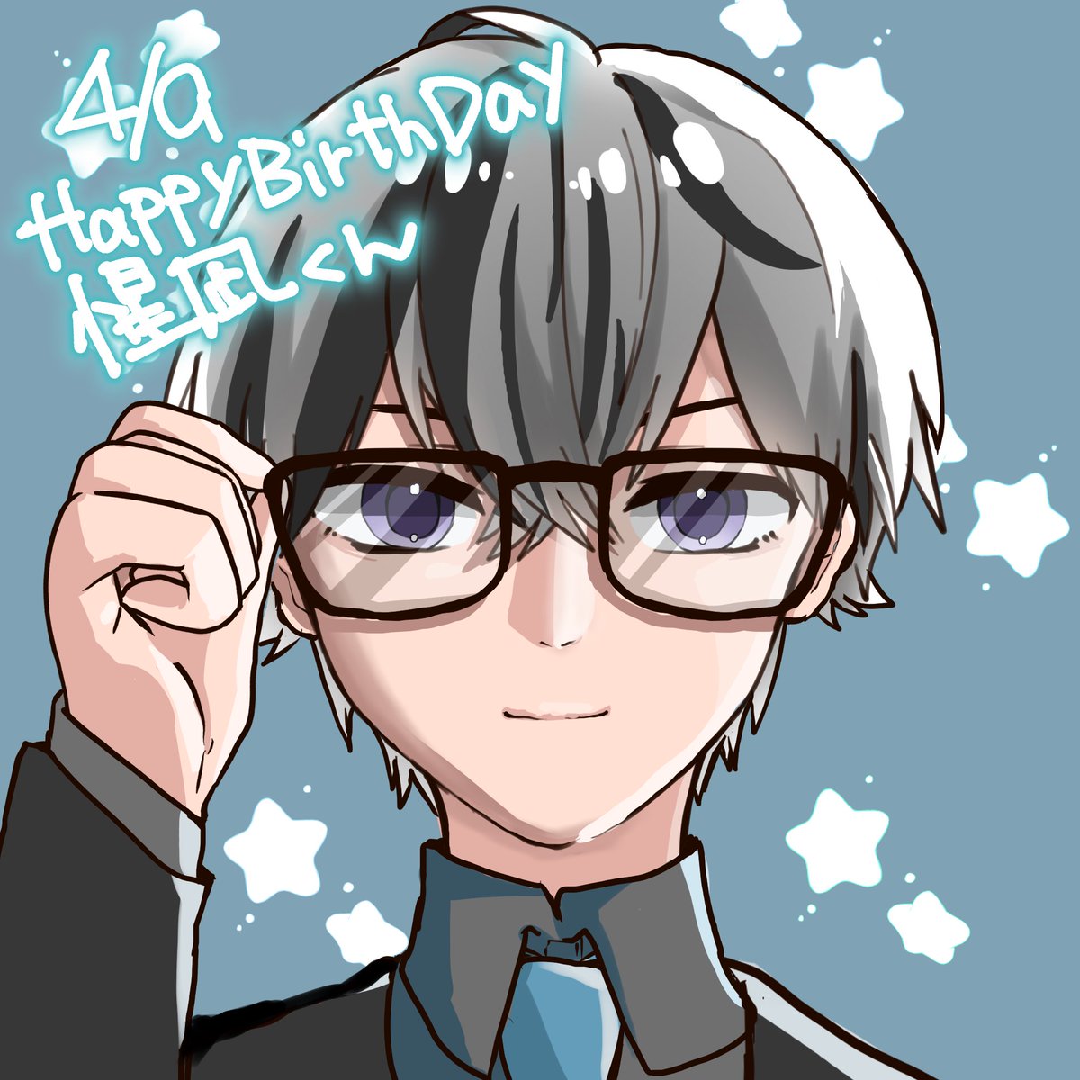 musubi_roron's tweet photo. 惺凪くんお誕生日おめでとう🎉✨🎊
 #SenArt https://t.co/cUevKAc3aY