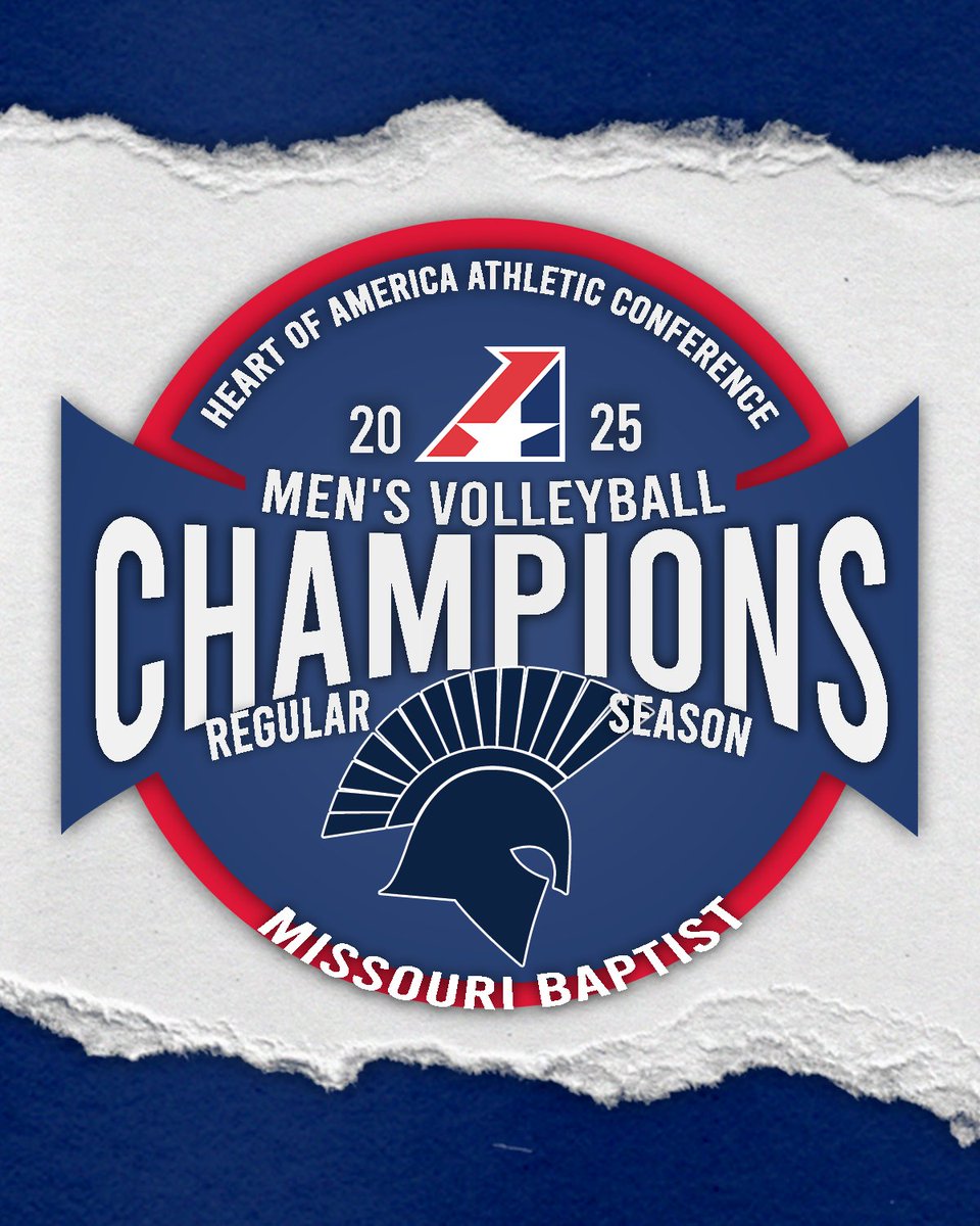 M🏐, Congratulations to No. 3 nationally ranked <a href="/MVCAthletics/">MVC Athletics</a> and No. 5 <a href="/MBUAthletics/">Missouri Baptist Athletics</a> on capturing a share of the 2025 Heart Men's Volleyball regular season conference championship!

It marks the first Heart regular season men's volleyball conference championship in the history