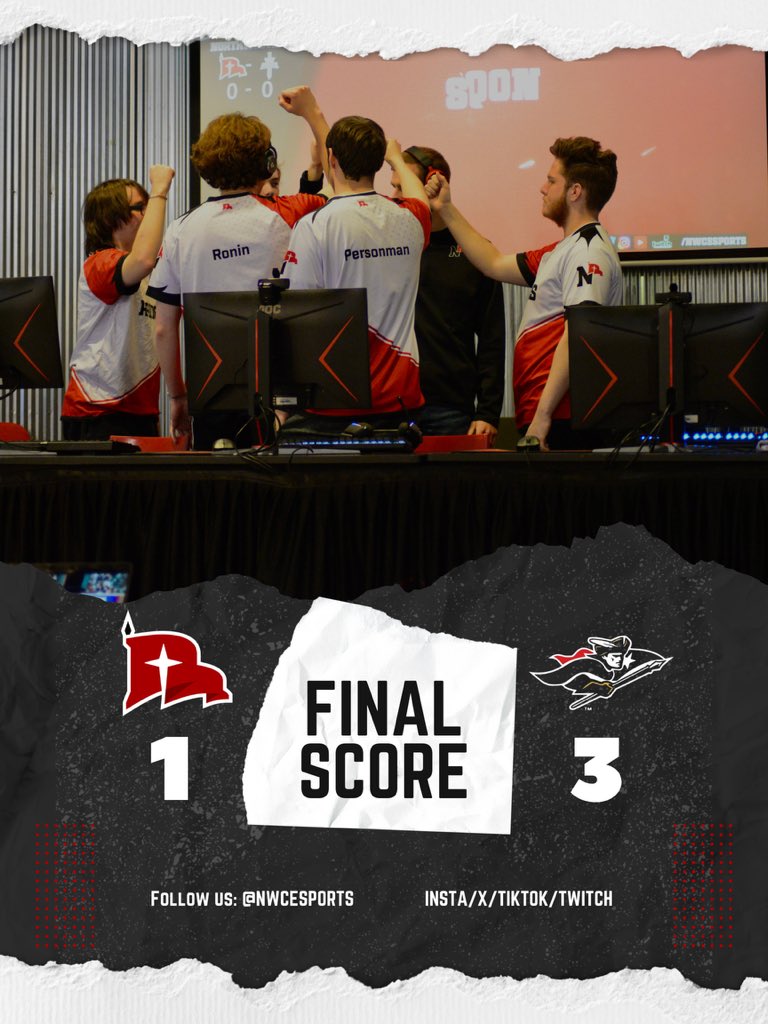 Raiders fall in map 4 to SNHU.