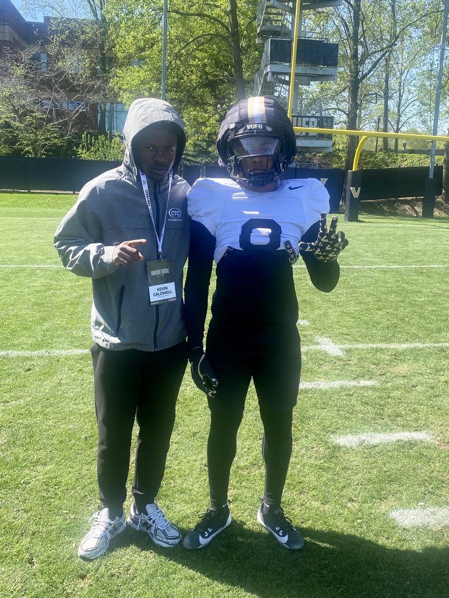 Kevin Caldwell Jr. (@kjcaldwell12) on Twitter photo I had a great time visiting <a href="/VandyFootball/">Vanderbilt Football</a> today. It was great to meet and talk with some of the coaching staff and the players! <a href="/ParkviewFB/">Parkview Football</a> <a href="/coachclack23/">Adam Clack</a> <a href="/coachMRiceVU/">Melvin Rice Jr.</a> <a href="/CoachJRich_/">Jamaal Richardson</a> <a href="/Kendall_Lawson3/">Kendall Lawson</a> <a href="/ChadSimmons_/">ChadSimmons</a> <a href="/najehwilk/">Najeh Wilkins</a> <a href="/RecruitGeorgia/">Recruit Georgia</a> <a href="/JohnGarcia_Jr/">John Garcia, Jr.</a> <a href="/MattDeBary/">Matt DeBary</a> <a href="/BVEvery/">Barry Every</a> I had a great time visiting <a href="/VandyFootball/">Vanderbilt Football</a> today. It was great to meet and talk with some of the coaching staff and the players! <a href="/ParkviewFB/">Parkview Football</a> <a href="/coachclack23/">Adam Clack</a> <a href="/coachMRiceVU/">Melvin Rice Jr.</a> <a href="/CoachJRich_/">Jamaal Richardson</a> <a href="/Kendall_Lawson3/">Kendall Lawson</a> <a href="/ChadSimmons_/">ChadSimmons</a> <a href="/najehwilk/">Najeh Wilkins</a> <a href="/RecruitGeorgia/">Recruit Georgia</a> <a href="/JohnGarcia_Jr/">John Garcia, Jr.</a> <a href="/MattDeBary/">Matt DeBary</a> <a href="/BVEvery/">Barry Every</a>