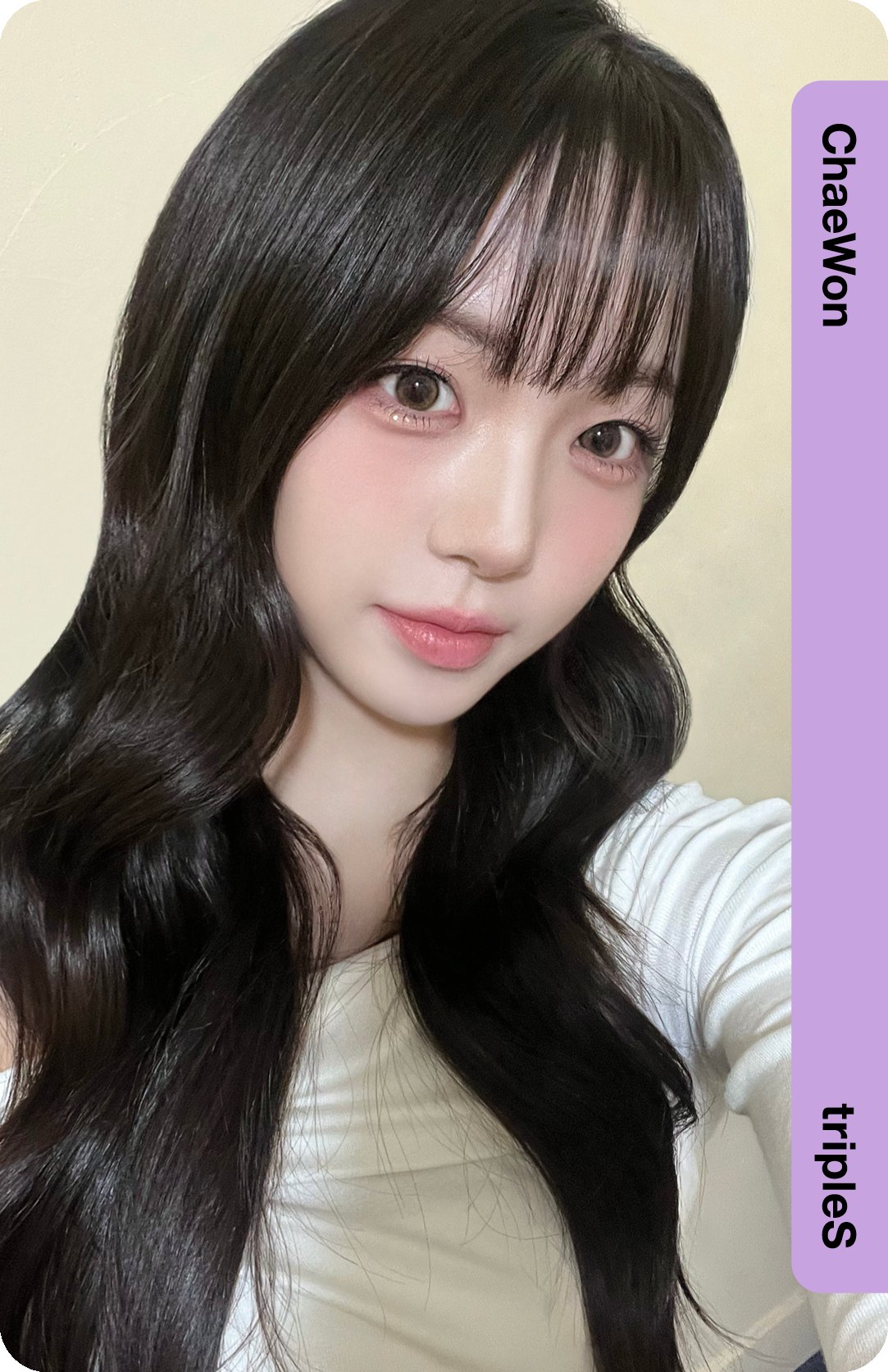 tripleS 日本fc object キムチェウォン　s21 S21 - Chaewon tripleS Official FanClub [WAV 1st] behind
