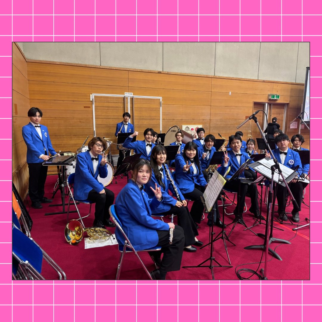 windensembleoit's tweet image. こんにちは！大阪工業大学文化会ウインドアンサンブルです！！

先日、学位記授与式が執り行われました🌸
私たちは、式典の入退場BGMや大学歌の演奏を担当させていただきました🌟✨

4回生の先輩方、ご卒業おめでとうございます🥲💗
※再投稿

#大阪工業大学文化会ウインドアンサンブル
#学位記授与式