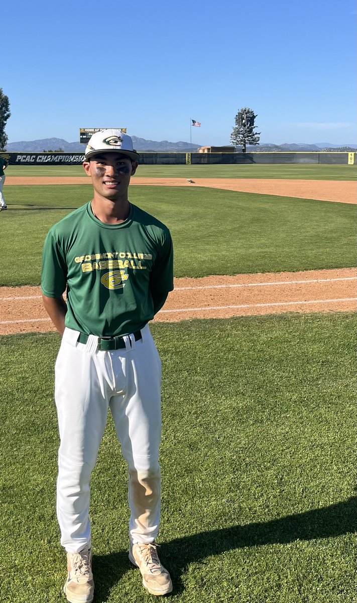 Griffin Baseball Nation First Time Alert🔥⬆️⚾️ FR Noah Libed first homerun of his college career vs Imperial Valley College.