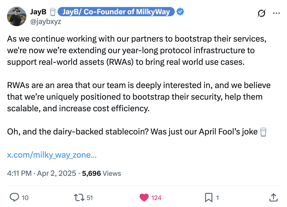 长文预警：

加密市场又到了地狱级别赚钱难度的阶段，细分赛道缺乏新叙事，Defi 增长乏力、NFT 流动性骤降、BTCFi 被证伪、Restaking 中道崩殂。但RWA 赛道却在这个悲观之极的市场环境中猥琐发育，RWA 赛道的TVL 已突破100亿美元（据Defillama 数据），去年底仅50亿出头的TVL