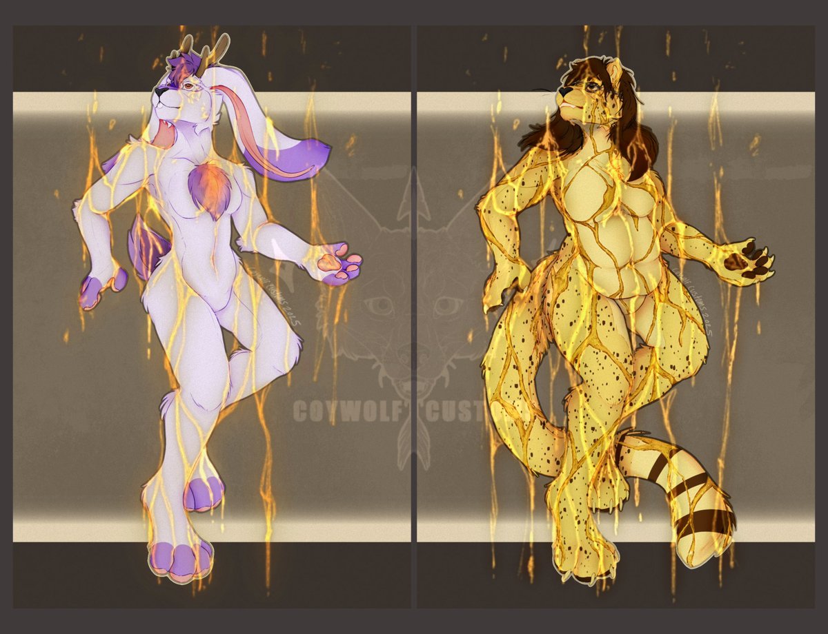 CoywolfCustoms's tweet photo. Been a hot minute since I’ve posted on here- Enjoy a mini art dump from December 2024 - Current day! 
#furryartist #furry https://t.co/oCFRVMYm0Q