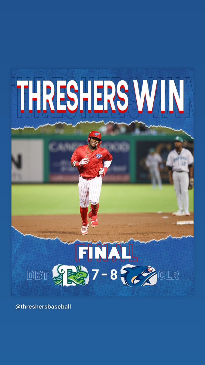 Clearwater Threshers tweet media