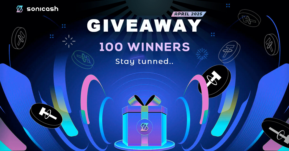 100 #Winners.1 Massive #Giveaway.🚀
Are YOU Ready?
We’re picking 100 winners to win this giveaway within the upcoming week.
What is it?
What are the #terms?
What’s the #catch?
all will be within the coming 7 days.🔥
Follow #Sonicash and stay updated:
🔗 sonicash.io