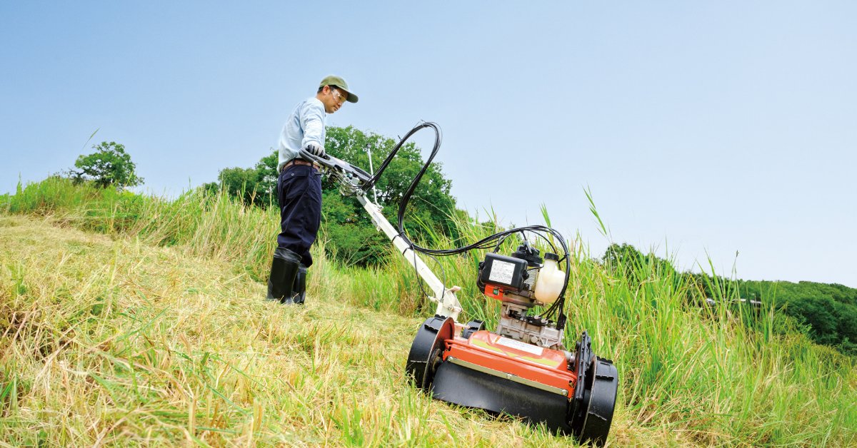 草刈りを快適に！ 「草刈作業中、負荷がかかりエンジンが停止して再