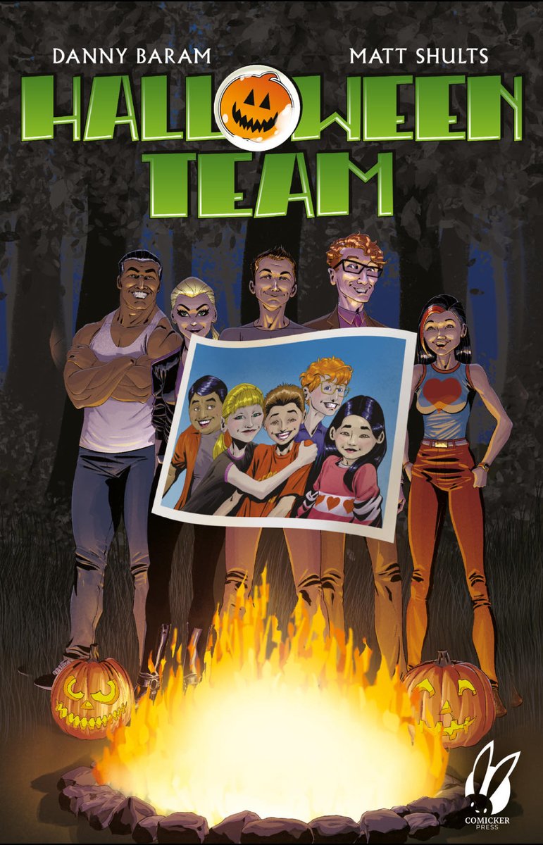 DannyBaram's tweet photo. "I loved every page, and I can't wait to see what Danny Baram and the team conjure up next." - Angelos Savvaidis, @1on1comics .  

Great reviews for HALLOWEEN TEAM! If you haven't gotten a chance to read it yet, start Spooky Season early and get your copy: https://t.co/sQPnaMS7qF https://t.co/0C7lXVVW1h