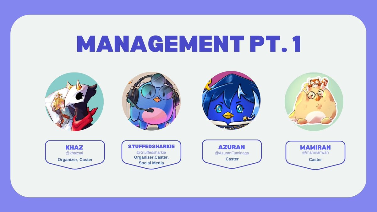 DragoonCup's tweet photo. Tweet 2: With the conclusion of the event, I'd like to thank all of our organizers and admins who helped this event run as smoothly as possible!
 @Patcheresu , @meeehug , @UnfortunateWatcher , @khazsai  , @mamiranwah , @AzuranFuminaga , @stuffedsharkie , @lunatic_silver 

With that all said, we understand that some of the final event's changes were mixed in opinion for a variety of reasons, and I'd like to clarify why we made of the decisions we made.

When it comes to NOT splitting via region, we want our event to be including of everyone around the world to play together, not just people from the same areas that you may be used to. 

The same goes for our decision to mix the tiers into one big ring for the end, we want everyone to not just play the people they've already played but anyone and everyone!  

All of this has been very informative for us as an admin team running tournaments as most of us are very new to running tournaments and we greatly appreciate the feedback.