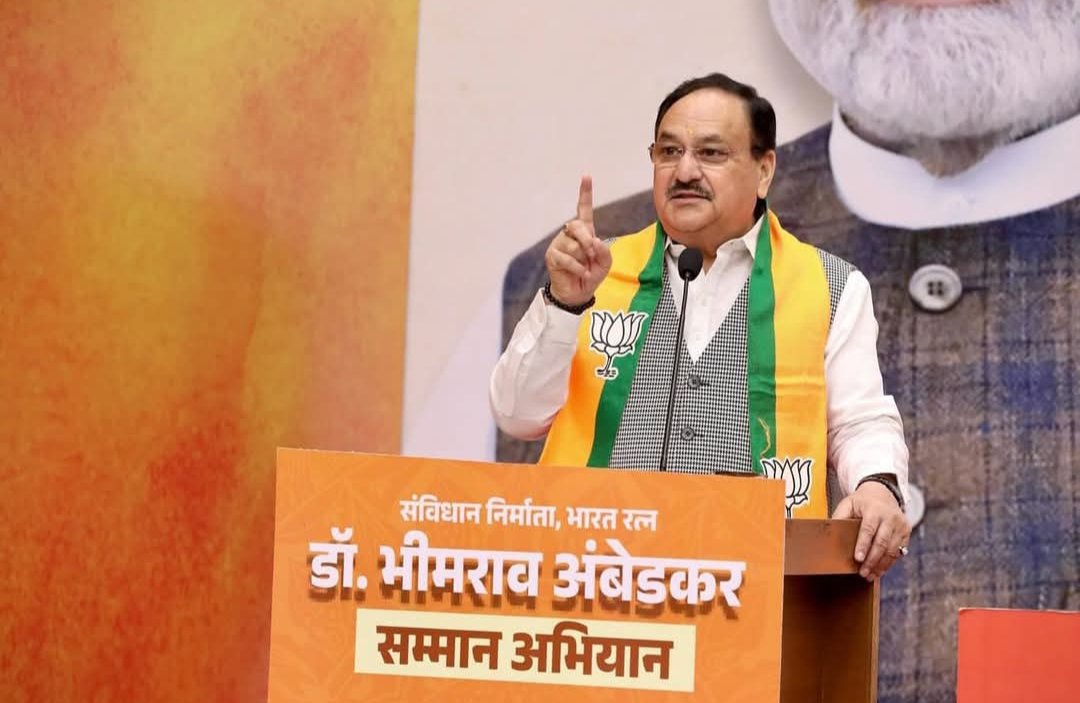 106GVV's tweet photo. राष्ट्रीय अध्यक्ष श्री @JPNadda  जी की प्रेरक उपस्थिति में आज भाजपा केंद्रीय कार्यालय में संविधान निर्माता भारतरत्न डॉ भीमराव अंबेडकर के सम्मान अभियान की राष्ट्रीय कार्यशाला के उद्घाटन सत्र को हमारे अनुसूचित जाति मोर्चा के राष्ट्रीय महासचिव श्री @ishambhutundiya ने संबोधित किया। https://t.co/cUhzOt6mCn