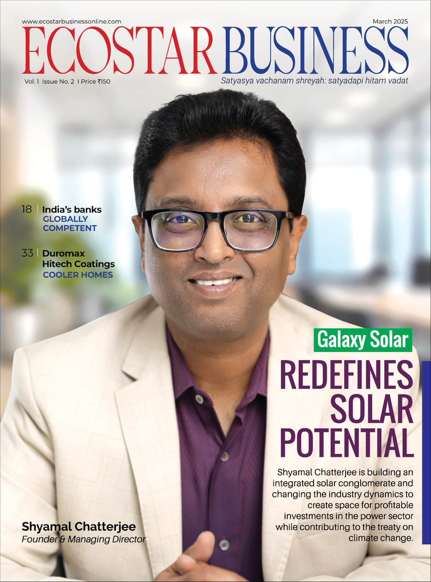 jayumumbai's tweet photo. Do watch about the latest issue of Ecostar Business https://t.co/EJayxlV3Yk
#EcostarBusinessMagazine #March2025 
@UdaykumarKV6 https://t.co/sP6iTgbL9x