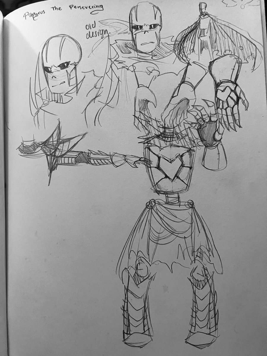 golzybladedee's tweet photo. Guys I think I like drawing Papyrus #gztale https://t.co/E671GNfLMh