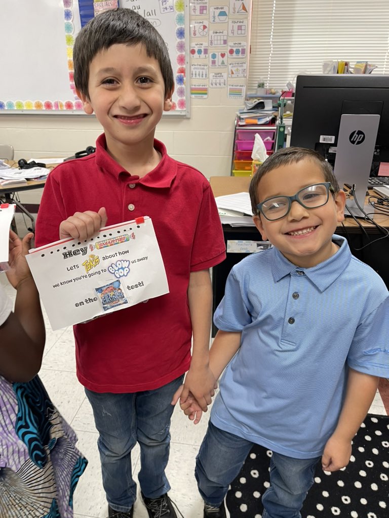 Denise Hernandez, M.Ed (@denisemihernan2) on Twitter photo Thank you so much <a href="/Garcias_Littles/">Victoria Garcia</a> for the wonderful treats! My 3rd graders are ready to shine and rock the STAAR! <a href="/NISDMcDermott/">Robert F. McDermott Elementary</a> Thank you so much <a href="/Garcias_Littles/">Victoria Garcia</a> for the wonderful treats! My 3rd graders are ready to shine and rock the STAAR! <a href="/NISDMcDermott/">Robert F. McDermott Elementary</a>