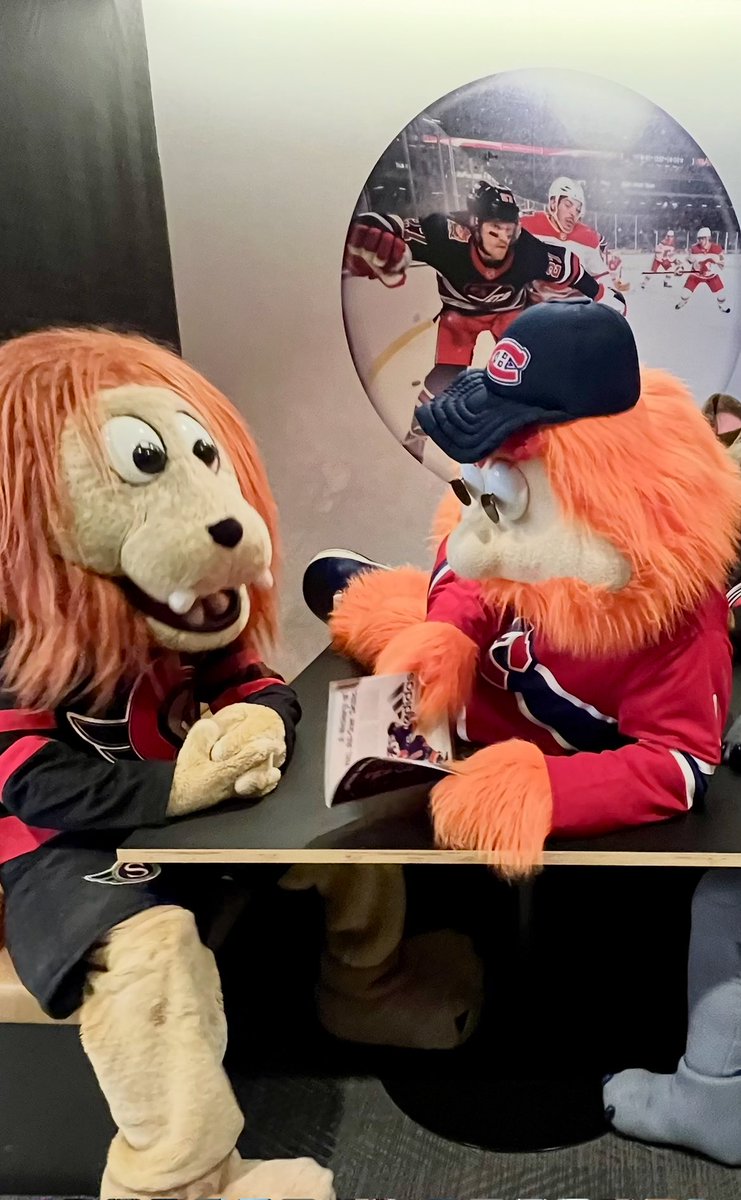 Sometimes you get by with a little help from your frienemies #gosensgo  Bring on the NHL playoffs!