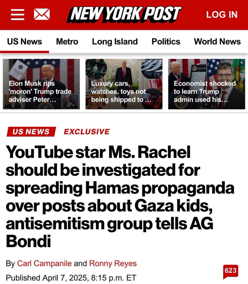 Zionists are making killing children synonymous with Zionism and being against killing children synonymous with… Hamas.

Incredible things happening in this country.