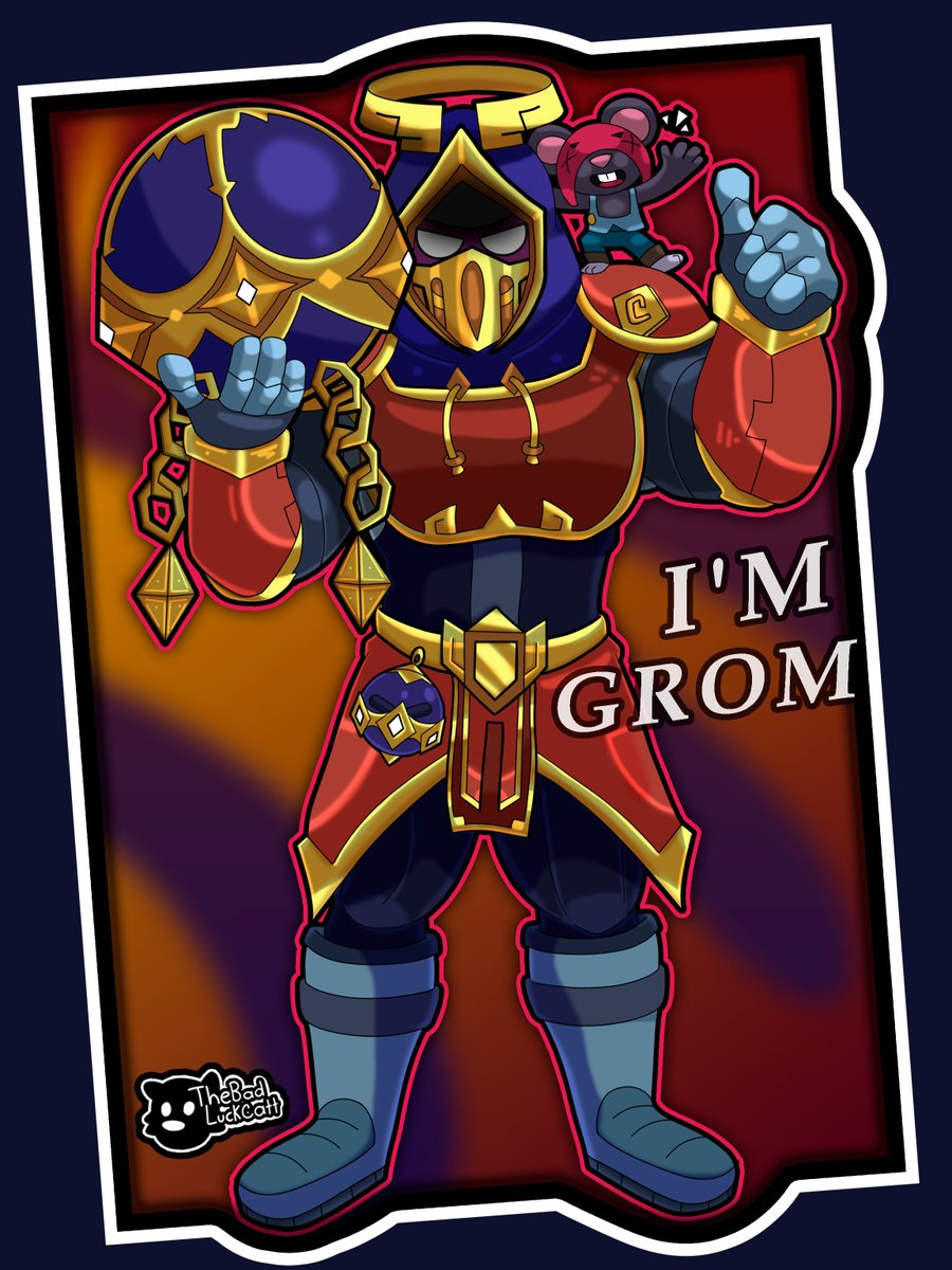 TheBadLuckCatt's tweet photo. Literally my main, LET'S GO!
#ProtectorGromContestArt  #BrawlStars #BrawlStarsArt https://t.co/dnQOhtANcK