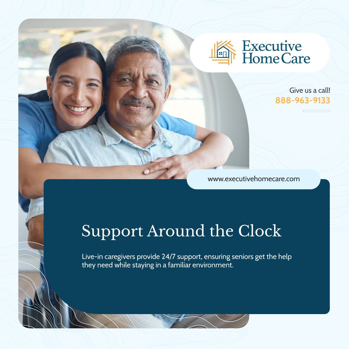 executivecaretr's tweet photo. Reliable live-in caregivers offer round-the-clock assistance, providing safety, comfort, and companionship at home. Learn more today. 

#TomsRiverNJ #HomeCare #SeniorSupport https://t.co/rVZg8aebUh