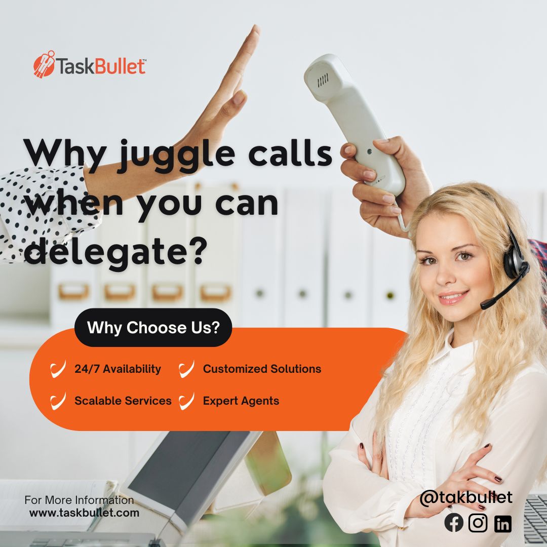 TaskBullet's tweet image. Why juggle calls when you can delegate? Let Taskbullet handle the ringing. 📞✨
#DelegateTasks #CallHandling #Taskbullet