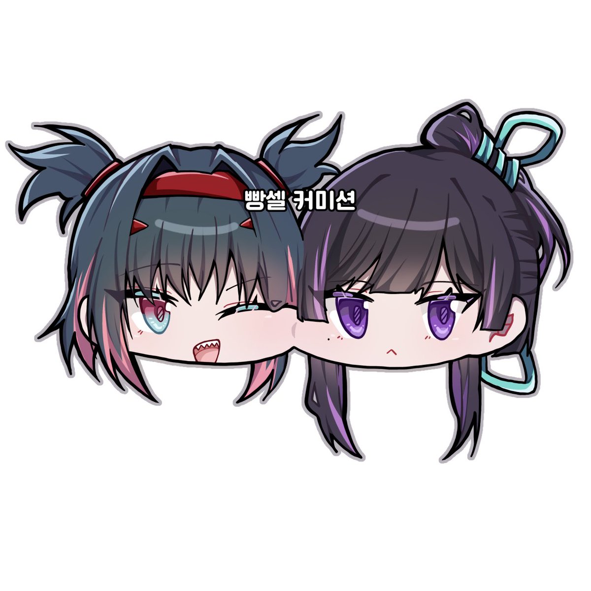 히스이, 츠바메 커미션 작업했습니다!