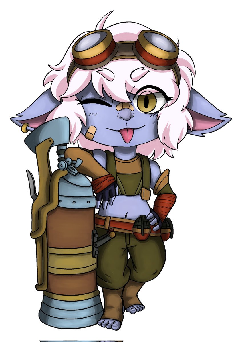 warull4by's tweet image. Tristana 💥🔫
#LeagueOfLegends #lol #Yordle #tristana #digitalart #DigitalArtist
