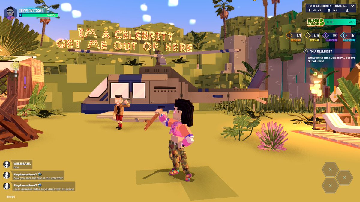 CryptoVlt5571's tweet photo. About to go on a heli ride in @TheSandboxGame 🚁 https://t.co/xOQxm4SFKP #AlphaSeason5 https://t.co/ce1XJ01msZ