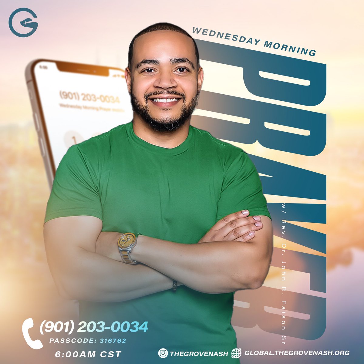 Dr. John Faison, Sr (@johnfaisonsr) on Twitter photo God STILL hears and answers prayers! Join <a href="/TheGroveNash/">Watson Grove Church</a> Prayer Call, Wednesdays at 6AM CST. Dial in, watch from #TheGroveGlobal or watch via IG live @thegrovenash 🙏🏾
#TheGroveNash
#TheGroveFranklin 
#TheGroveGlobal
#Opportunity2025 God STILL hears and answers prayers! Join <a href="/TheGroveNash/">Watson Grove Church</a> Prayer Call, Wednesdays at 6AM CST. Dial in, watch from #TheGroveGlobal or watch via IG live @thegrovenash 🙏🏾
#TheGroveNash
#TheGroveFranklin 
#TheGroveGlobal
#Opportunity2025