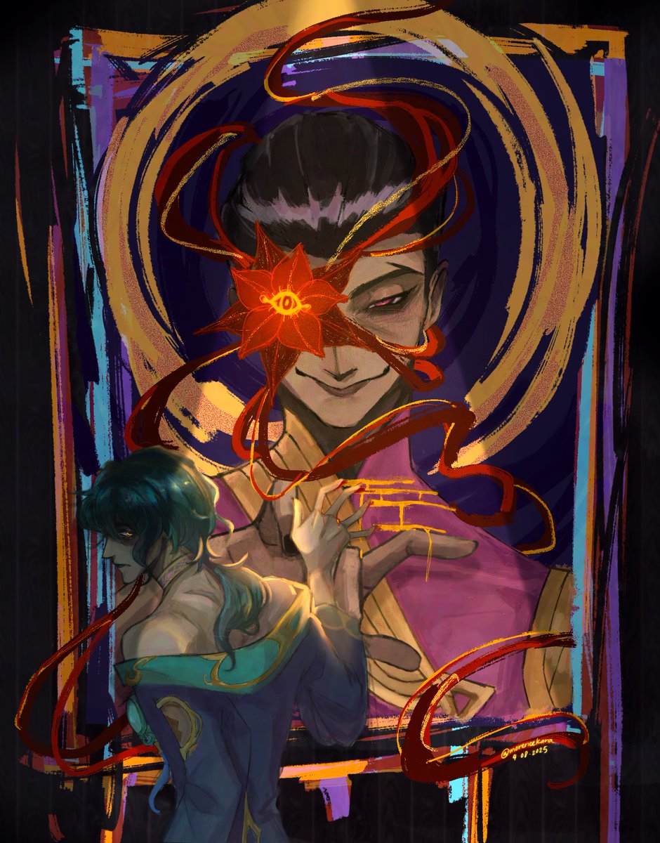 fried_rice_cake's tweet image. "Obsession, keeps the mind awake..." #jhinhwei #jhin #hwei