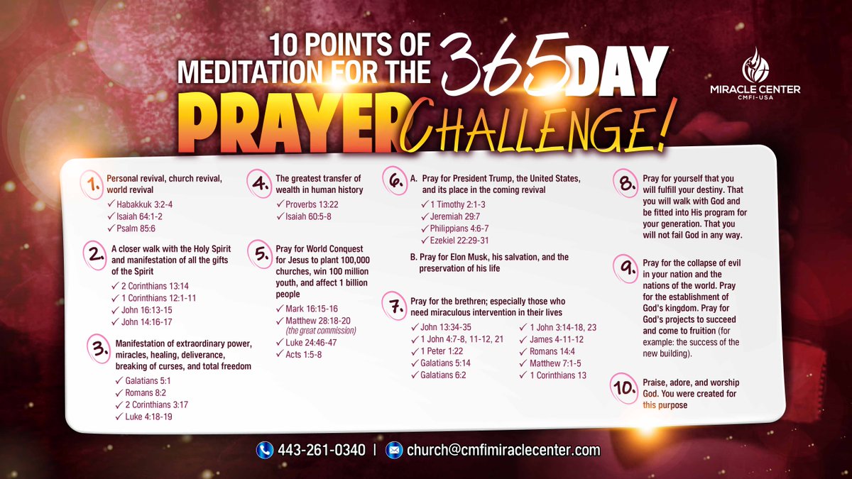 CmfiMaryland's tweet photo. Miracle Center Weekly Announcements: April 6, 2025 - https://t.co/4h5SqXzFaQ https://t.co/ZPvADgavji