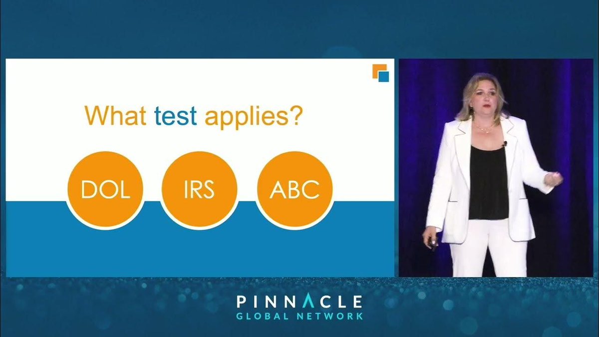 DeAnnChase's tweet image. Need to hire an independent contractor?  What test applies to determine whether your new hire is an independent contractor or employee? Watch this essential video first: #FreelanceTips #HiringGuide

youtube.com/watch?v=UD-lKG…