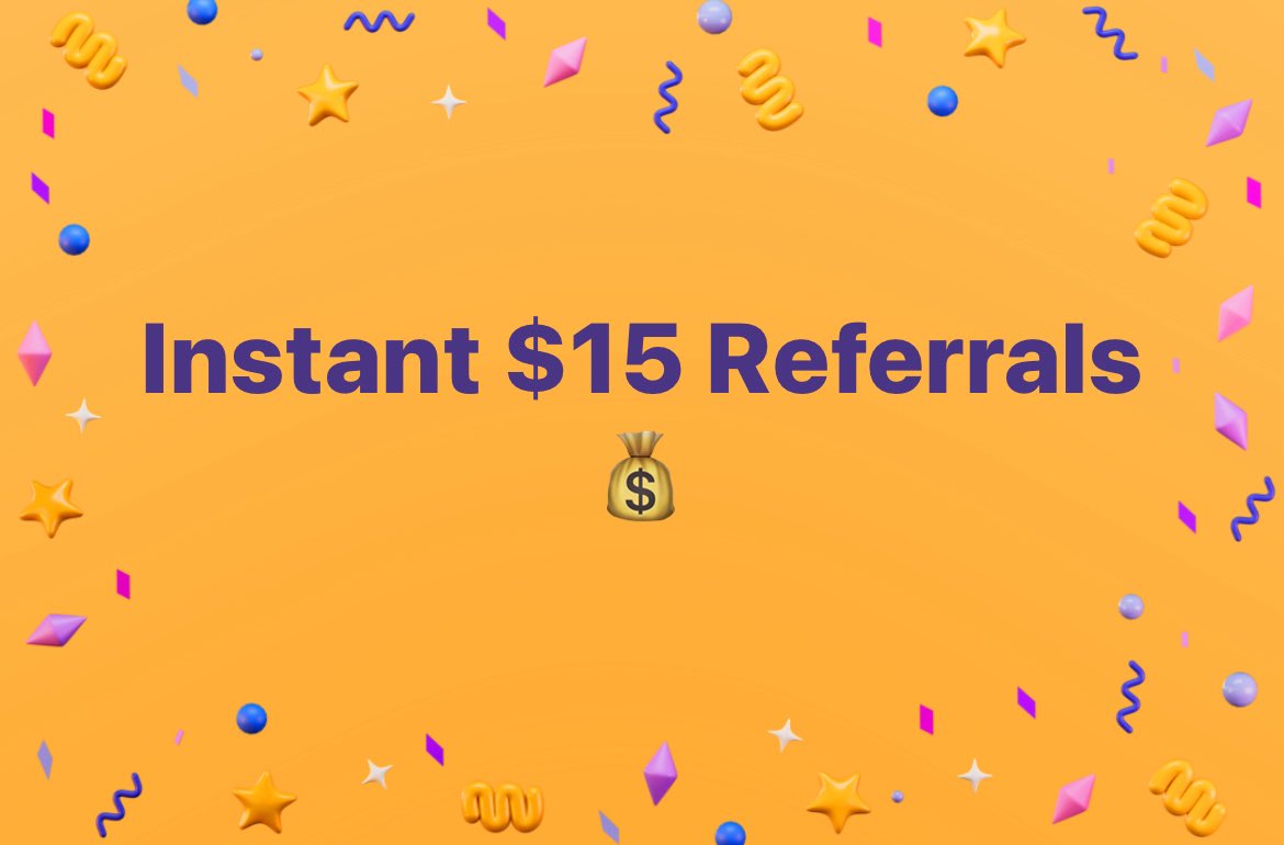 ijulianrod7's tweet image. Instant $$$
$15 Referrals 💰

🤑Big Cash 🤑
🥳Instant  $15 Referrals 
📌If the link doesn’t work copy &amp;amp; paste it in the browser. 💰 
🔹Sign up &amp;amp; verify email 
🔷 3X Cash bonus for doing offers / tasks
🔹 Check to see if you have the Wall Street journal offer, Kudos, Identity…