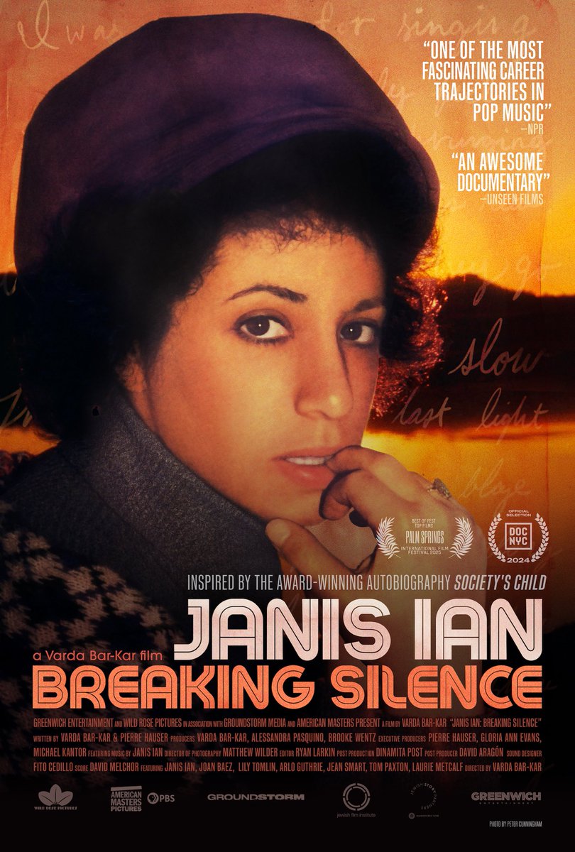 Shock_Ink_'s tweet photo. Janis Ian is featured in @people Magazine sharing her incredible journey! Catch the award-winning documentary “Janis Ian: Breaking Silence”, directed by Varda Bar-Kar, now in theaters!

#janisian #documentary #songwriter https://t.co/WvOk9YxtVm