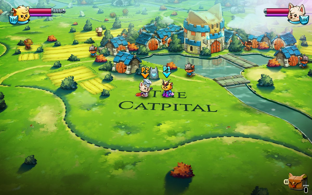 penpenguins1924's tweet photo. Such a ruffing pawsome game🐾 #CatQuest2 https://t.co/lf14OoReUD