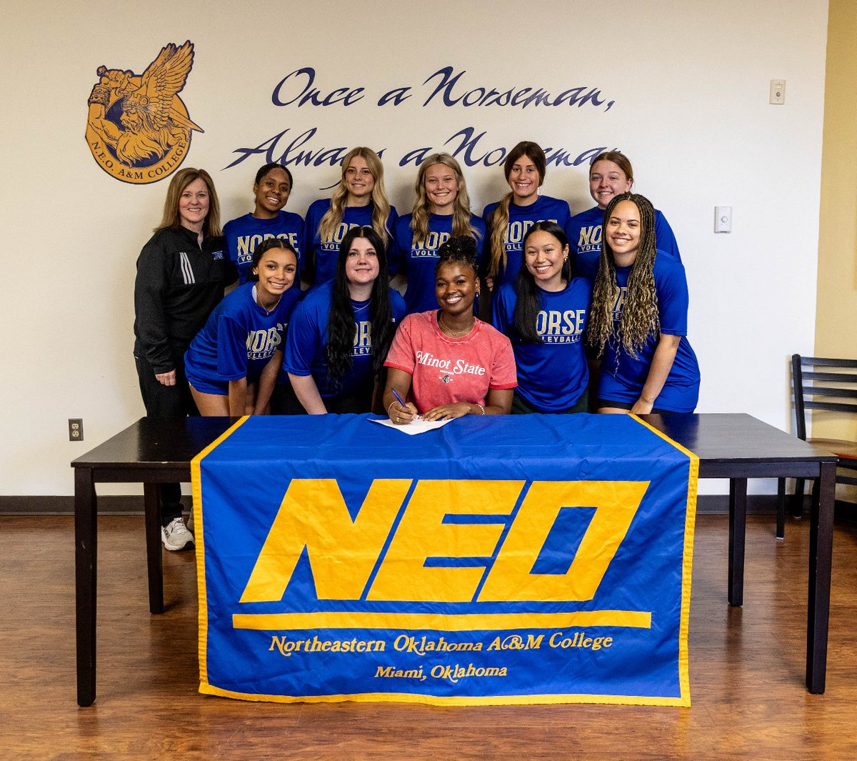 NEO A&M Volleyball tweet media