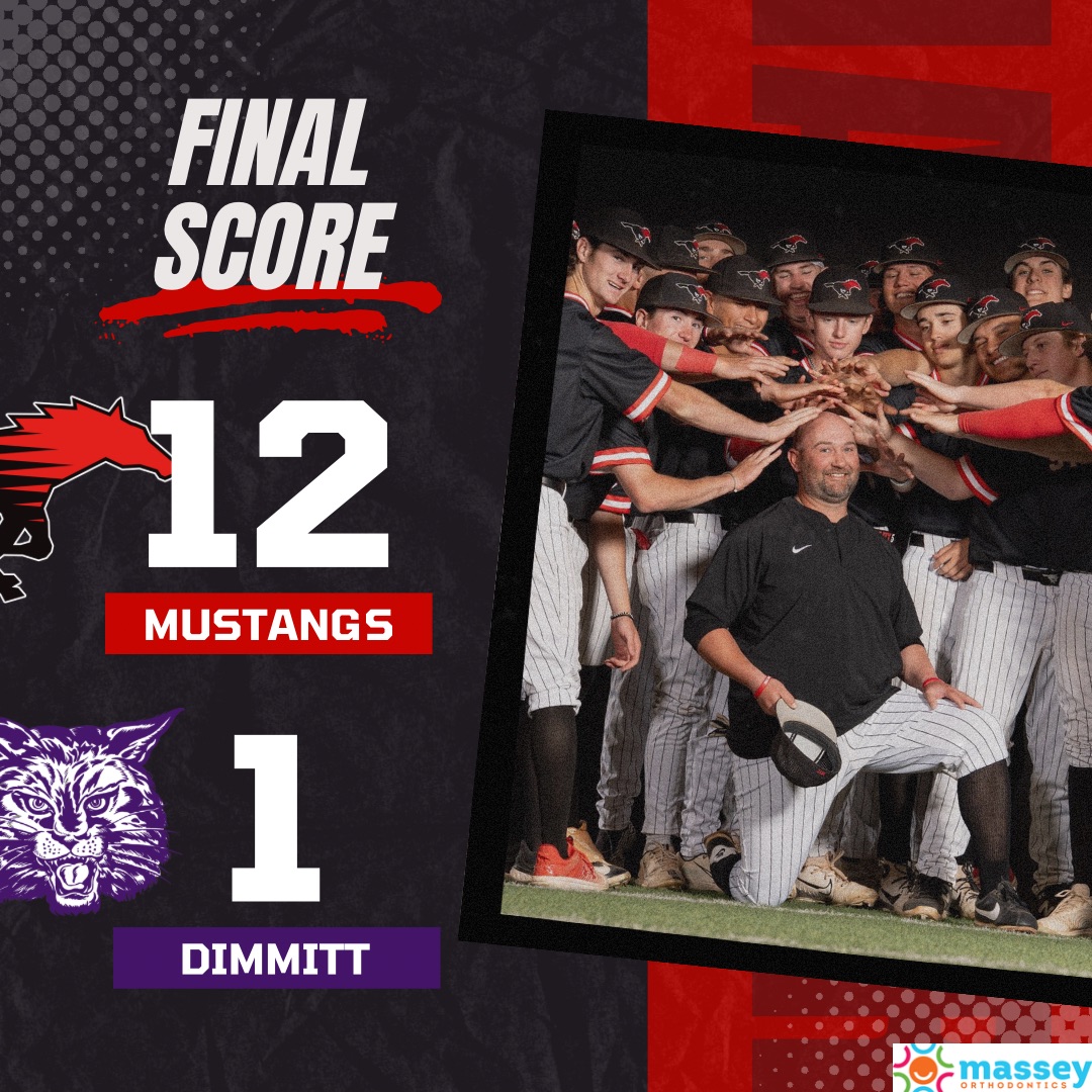 ⚾ The Mustangs defeat Dimmitt, 12-1, to notch career win #250 for Coach Paris! 
 
#ShallowaterISD #InAClassOfOurOwn