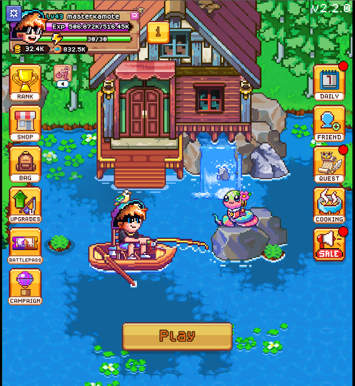 <a href="/FishingFrenzyCo/">Fishing Frenzy</a> is BACK ONLINE🔥
Back to the grind again Anglers 🎣

Start playing now bit.ly/425gYlR