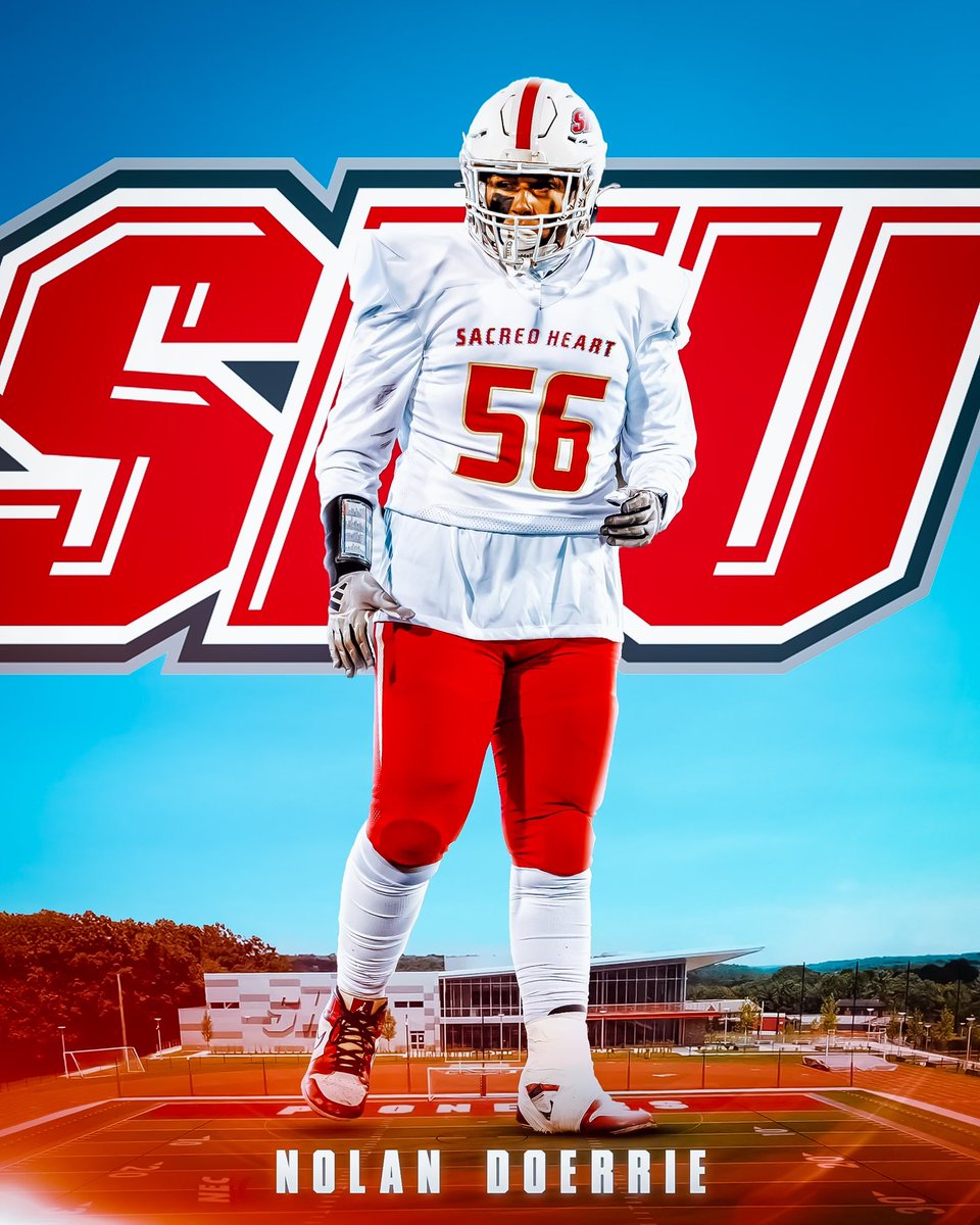 Excited to announce my commitment to play division 1 football at Sacred Heart University!
<a href="/CoachPSap/">Patrick Saporito</a> @SHU__Football <a href="/GeraldFilardi47/">Gerald Filardi</a> <a href="/GoldenUkonu/">Golden Ukonu Linemen Academy</a> <a href="/Coach_Fetter/">Coach Kris Fetter</a> <a href="/Whosyourpatti7/">Anthony Patti</a> <a href="/CoachZaharios/">Mike Zaharios</a> <a href="/LIBasketball23/">LI Sports Fanatic 🏈🏀⚾️</a> <a href="/Gregg_Sarra/">Gregg Sarra</a> <a href="/jared_valluzzi/">Jared Valluzzi</a>
