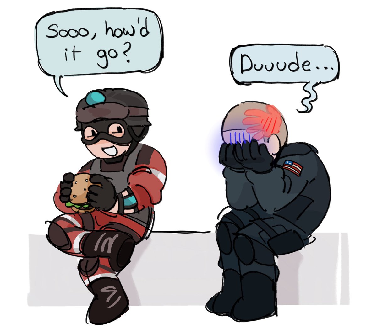ryuzxzombies's tweet photo. HES COOKED 💔💔
#r6s #pulse #ace #wamai https://t.co/dBBBPptPDp