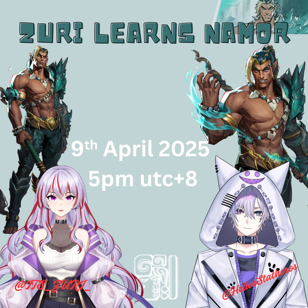 In 1 hour I will learn how to RISE LIKE THE TIDES 

Letsgooooo

twitch.tv/its_zuri_