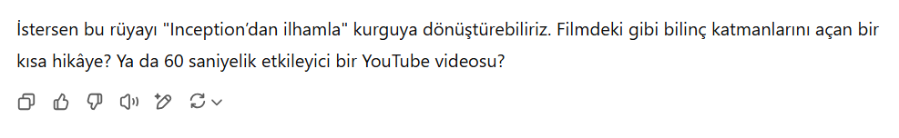 bi rüya gördük bırak iki dakika korkalım acımızı yaşayalım amk her boku pazarlamaya çalışma ya black mirror gibi